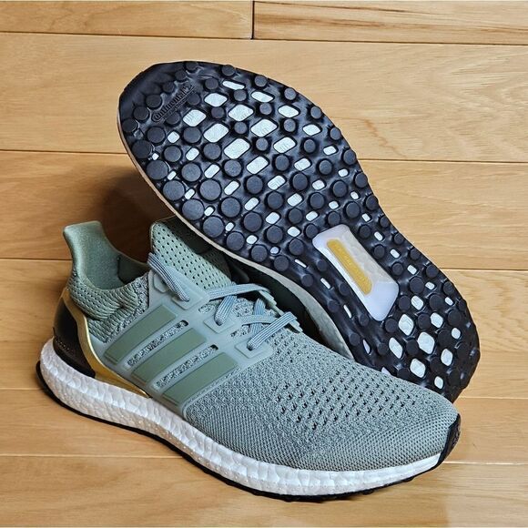 Adidas Ultraboost 1.0 Silver Green Grey Mens Running Shoes IF5258 main image 11